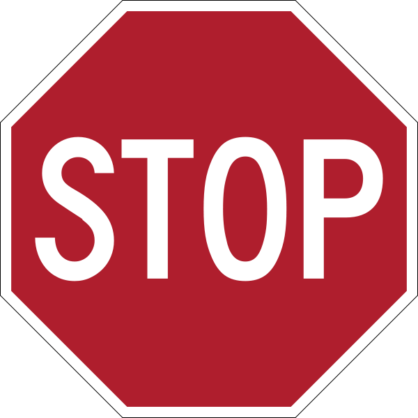 stop sign